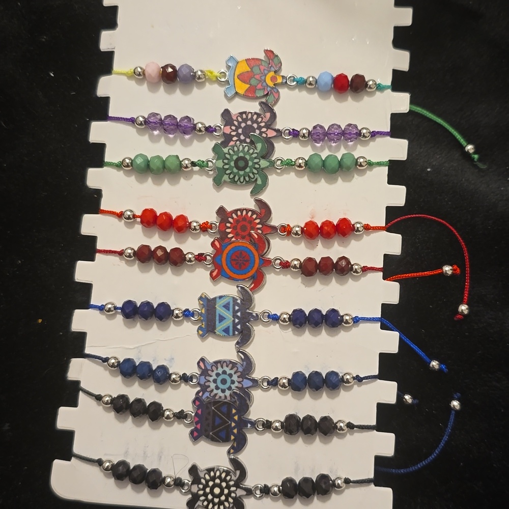 Turtle beaded bracelets